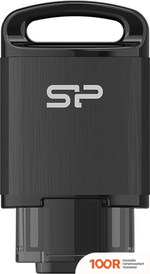 USB Flash Silicon-Power MOBILE C10 64GB (ЧЕРНЫЙ) (7390)