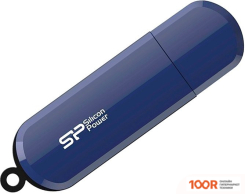 USB Flash Silicon-Power LUXMINI 320 64GB (ТЕМНО-СИНИЙ) (7360)