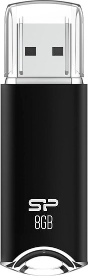 USB Flash Silicon-Power HELIOS H02 8GB (ЧЕРНЫЙ) (7354)