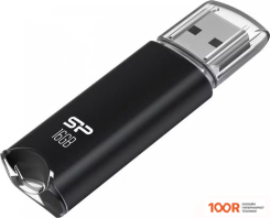 USB Flash Silicon-Power HELIOS H02 16GB (ЧЕРНЫЙ) (7351)
