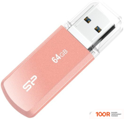 USB Flash Silicon-Power HELIOS 202 64GB (РОЗОВЫЙ) (7349)