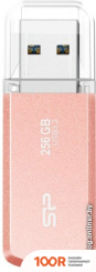 USB Flash Silicon-Power HELIOS 202 256GB (РОЗОВЫЙ) (7345)