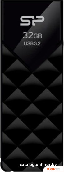 USB Flash Silicon-Power BLAZE B03 32GB (ЧЕРНЫЙ) (7327)