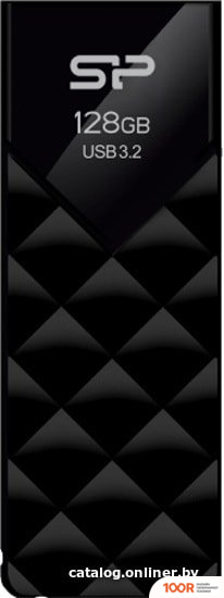 USB Flash Silicon-Power BLAZE B03 128GB (ЧЕРНЫЙ) (7325)