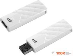 USB Flash Silicon-Power BLAZE B03 128GB (БЕЛЫЙ) (7324)