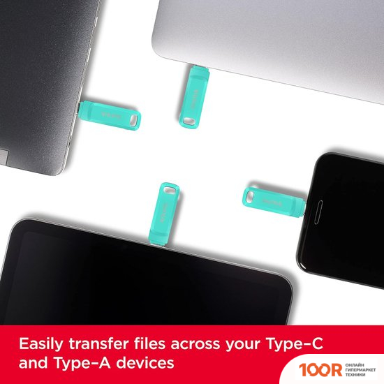 USB Flash SanDisk ULTRA DUAL DRIVE GO TYPE-C 128GB SDDDC3-128G-G46G (7266)