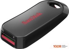 USB Flash SanDisk CRUZER SNAP 128GB (ЧЕРНЫЙ) (7221)