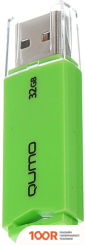 USB Flash QUMO TROPIC 32GB (ЗЕЛЕНЫЙ) (7212)