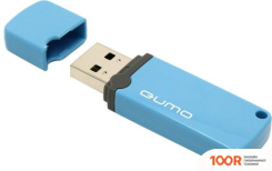 USB Flash QUMO OPTIVA 02 8GB (ГОЛУБОЙ) (7207)
