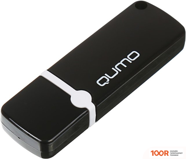 USB Flash QUMO OPTIVA 02 16GB (ЧЕРНЫЙ) (7206)