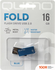 USB Flash QUMO FOLD 16GB (СИНИЙ) (7201)