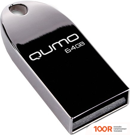USB Flash QUMO COSMOS SILVER 64GB (СЕРЕБРИСТЫЙ) (7200)