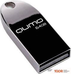 USB Flash QUMO COSMOS SILVER 64GB (СЕРЕБРИСТЫЙ) (7200)