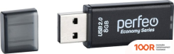 USB Flash Perfeo E03 8GB (ЧЕРНЫЙ) (7181)