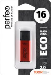 USB Flash Perfeo E03 16GB (КРАСНЫЙ) (7175)
