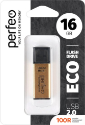 USB Flash Perfeo E03 16GB (ЗОЛОТИСТЫЙ) (7174)