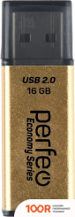 USB Flash Perfeo E03 16GB (ЗОЛОТИСТЫЙ) (7174)