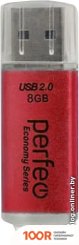 USB Flash Perfeo E01 8GB (КРАСНЫЙ) (7169)