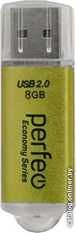 USB Flash Perfeo E01 8GB (ЗОЛОТИСТЫЙ) (7168)