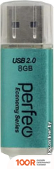 USB Flash Perfeo E01 8GB (ЗЕЛЕНЫЙ) (7167)