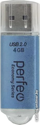 USB Flash Perfeo E01 4GB (СИНИЙ) (7163)