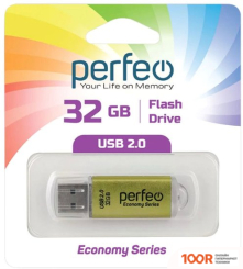USB Flash Perfeo E01 32GB (ЗОЛОТИСТЫЙ) (7154)