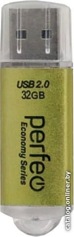 USB Flash Perfeo E01 32GB (ЗОЛОТИСТЫЙ) (7154)