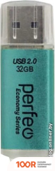 USB Flash Perfeo E01 32GB (ЗЕЛЕНЫЙ) (7153)