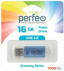 USB Flash Perfeo E01 16GB (СИНИЙ) (7151)