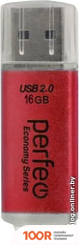 USB Flash Perfeo E01 16GB (КРАСНЫЙ) (7149)