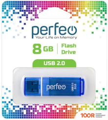 USB Flash Perfeo C13 8GB (СИНИЙ) (7144)