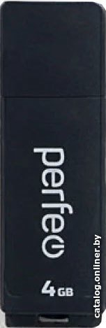 USB Flash Perfeo C04 4GB (ЧЕРНЫЙ) (7115)