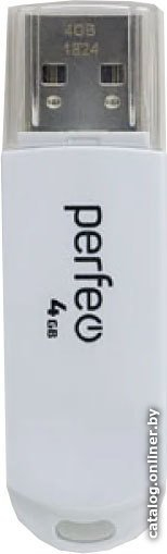 USB Flash Perfeo C03 4GB (БЕЛЫЙ) (7113)