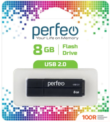 USB Flash Perfeo C01G2 8GB (ЧЕРНЫЙ) (7112)