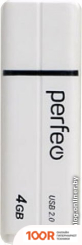 USB Flash Perfeo C01G2 4GB (БЕЛЫЙ) (7108)