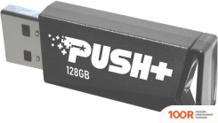 USB Flash Patriot PUSH+ 128GB (ЧЕРНЫЙ) (7081)