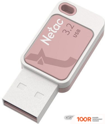 USB Flash Netac UA31 USB 3.2 256GB (РОЗОВЫЙ) (7048)