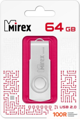 USB Flash Mirex SWIVEL WHITE 64GB 13600-FMUSWT64 (6912)