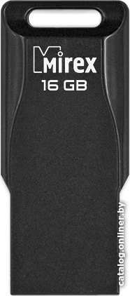 USB Flash Mirex MARIO 16GB (ЧЕРНЫЙ) (6903)