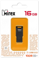 USB Flash Mirex MARIO 16GB (ЧЕРНЫЙ) (6903)