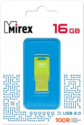 USB Flash Mirex MARIO 16GB (ЗЕЛЕНЫЙ) (6900)