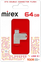 USB Flash Mirex INTRENDO BOLERO 3.0 64GB 13600-IT3BLR64 (6895)