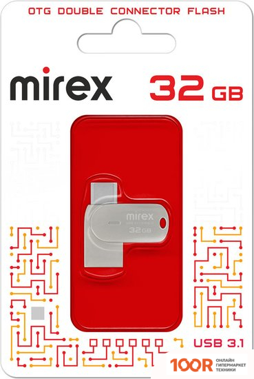 USB Flash Mirex INTRENDO BOLERO 3.0 32GB 13600-IT3BLR32 (6894)