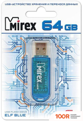 USB Flash Mirex ELF 64GB (СИНИЙ) (6893)