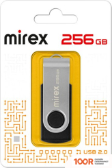 USB Flash Mirex COLOR BLADE SWIVEL RUBBER 2.0 256GB 13600-FMURS256 (6884)