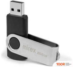 USB Flash Mirex COLOR BLADE SWIVEL RUBBER 2.0 256GB 13600-FMURS256 (6884)