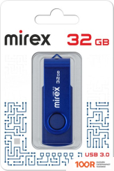 USB Flash Mirex COLOR BLADE SWIVEL 3.0 32GB 13600-FM3BSL32 (6877)