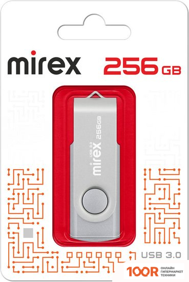 USB Flash Mirex COLOR BLADE SWIVEL 3.0 256GB 13600-FM3SS256 (6876)
