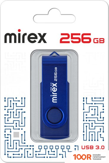 USB Flash Mirex COLOR BLADE SWIVEL 3.0 256GB 13600-FM3BS256 (6875)
