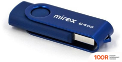 USB Flash Mirex COLOR BLADE SWIVEL 2.0 64GB 13600-FMUSDB64 (6871)